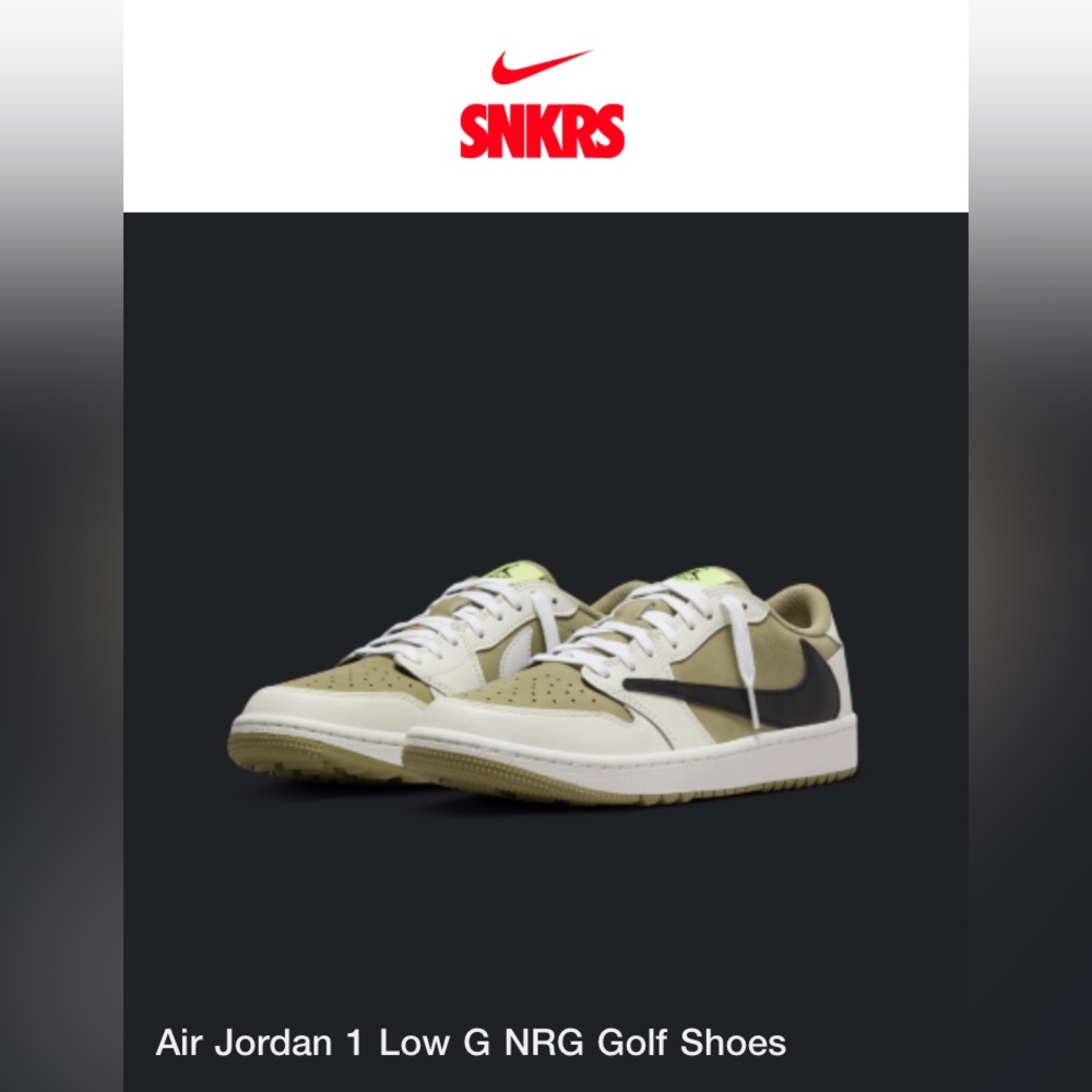 2023
Travis Scott x Air Jordan 1 Low Golf